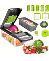 16-Piece Multifunction Vegetable Chopper Set