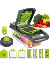 16-Piece Multifunction Vegetable Chopper Set