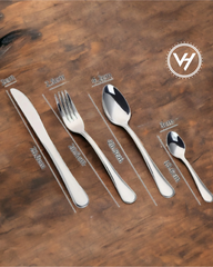 24-Piece Stainless Steel Cutlery Set