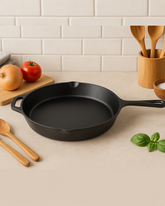 26cm Pre-Seasoned Cast Iron Skillet