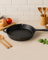 26cm Pre-Seasoned Cast Iron Skillet