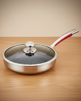 30cm Honeycomb Stainless Steel Frypan