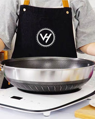 34cm Tri-Ply Honeycomb Stainless Steel Pot