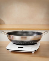34cm Tri-Ply Honeycomb Stainless Steel Pot