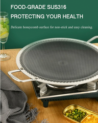 36.5cm Stainless Steel Tawa