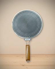 36.5cm Honeycomb Stainless Steel Grill Plate