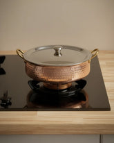 4.5L Handcrafted Copper Lagan Handi