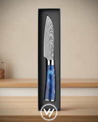 5-Piece Damascus Stainless Steel Knife Set