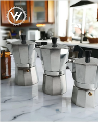 6-Cup Stovetop Moka Pot Espresso Maker