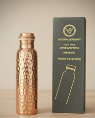 950ml Handcrafted Copper Water Bottle