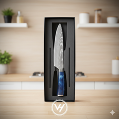 5-Piece Damascus Stainless Steel Knife Set