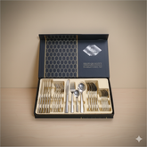 24-Piece Stainless Steel Cutlery Set