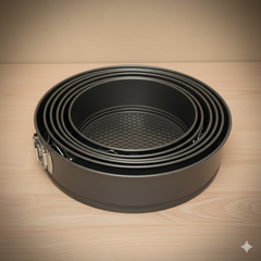 6-Piece Springform Cake Pan Set