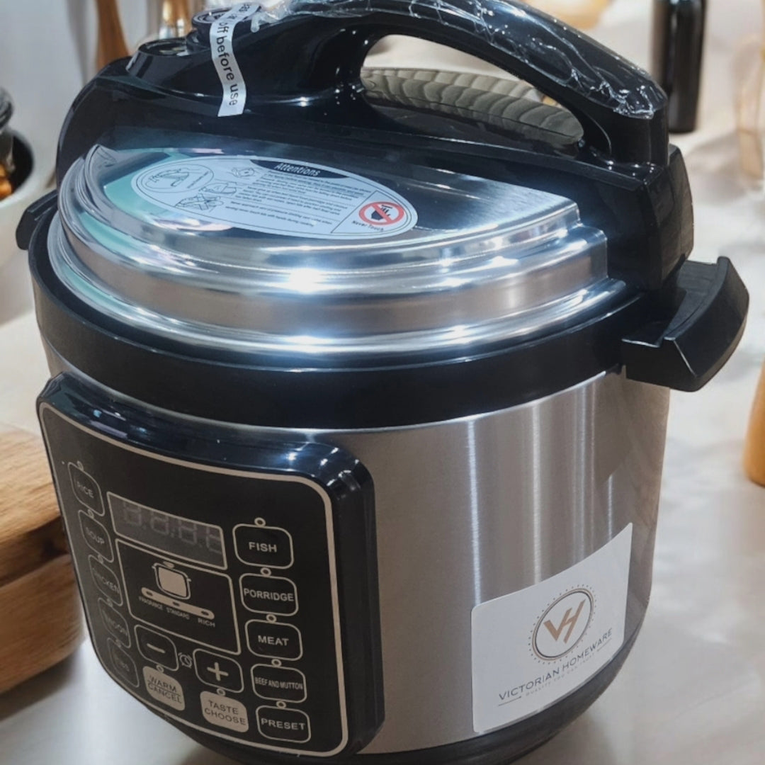 6 Litters Electronic pressure cooker Multi Purpose VICTORIAN HOMEWARE