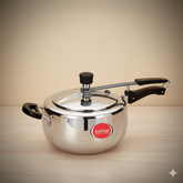 2L Tri-Ply Stainless Steel Inner Lid Pressure Cooker
