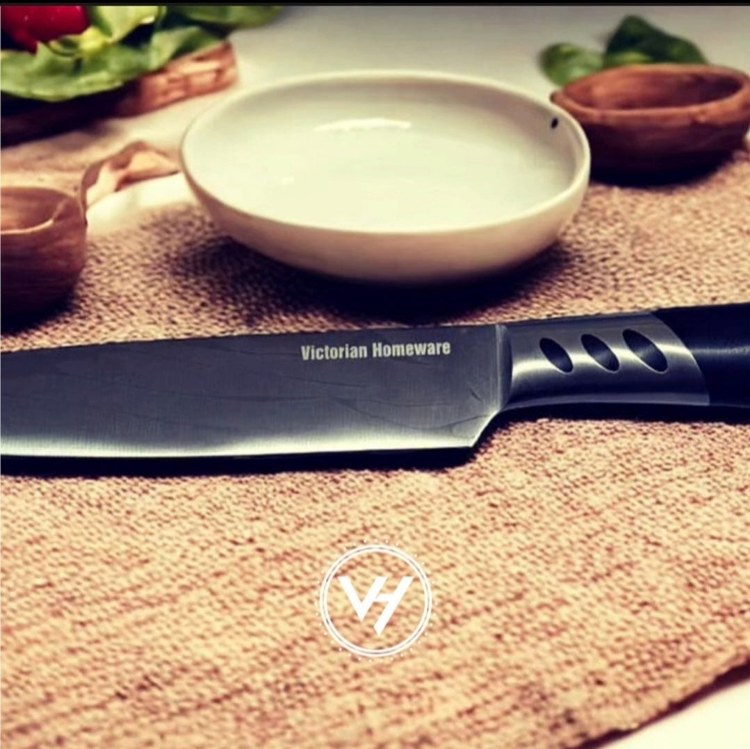 5-Piece Stainless Steel Knife Set (ABS Handles)