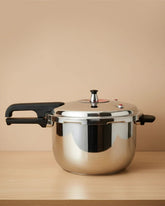 Tri-Ply Stainless Steel Pressure Cooker (4L & 6L)
