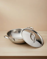 Tri-Ply Stainless Steel Wok Combo Set (28/30/32cm)