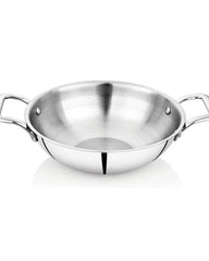 Tri-Ply Stainless Steel Wok Combo Set (28/30/32cm)
