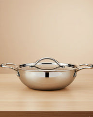 Tri-Ply Stainless Steel Wok Combo Set (28/30/32cm)