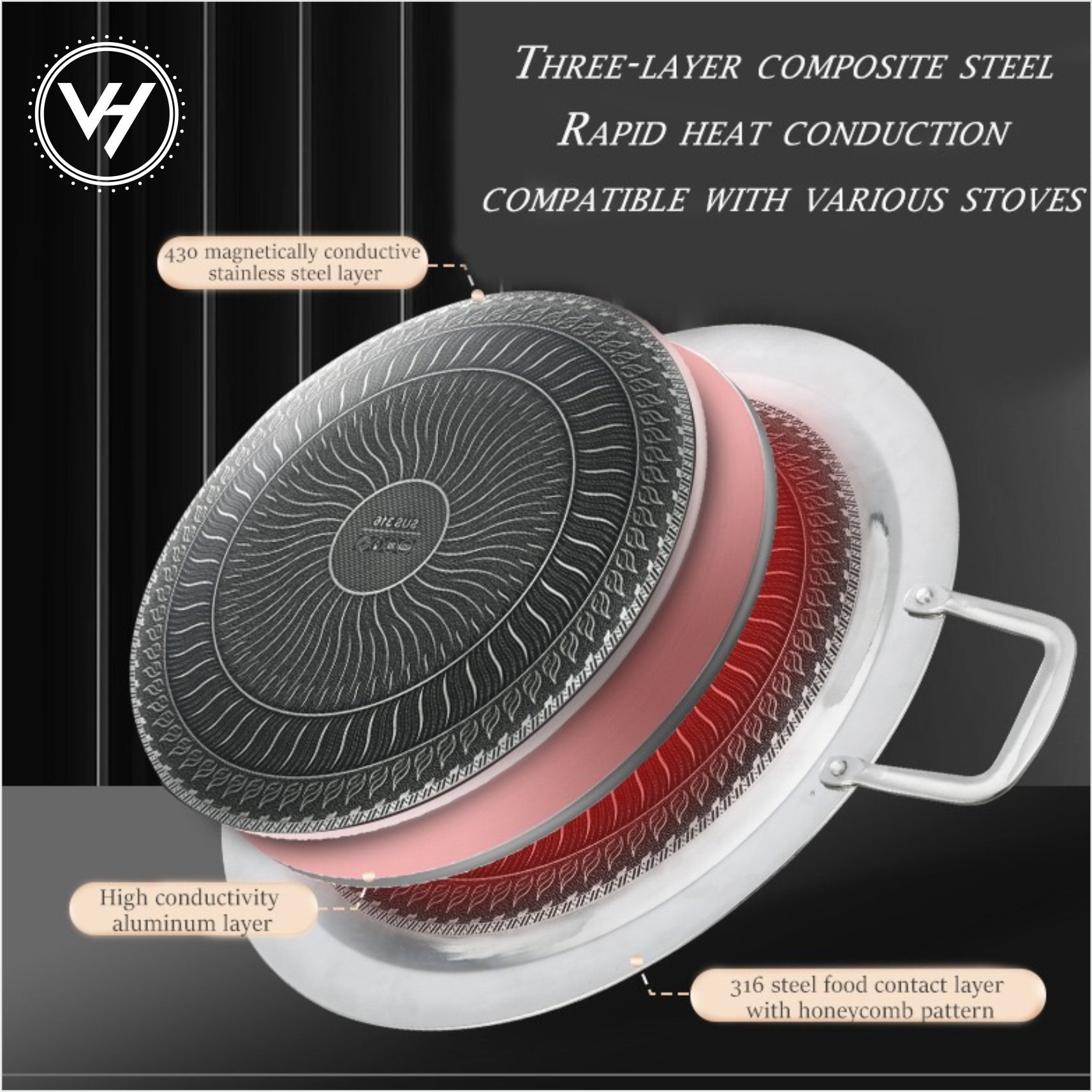 Grill Plate (Tava, 36.5cm)