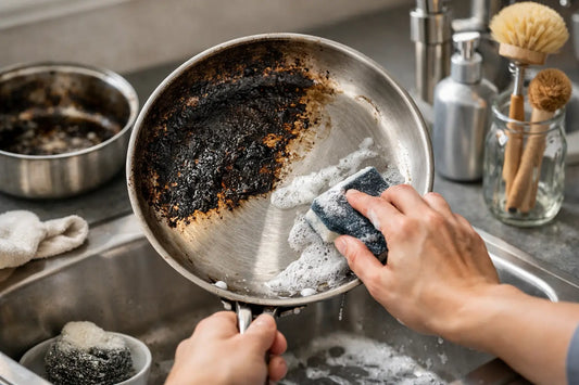 How to Clean Burnt Cookware Properly