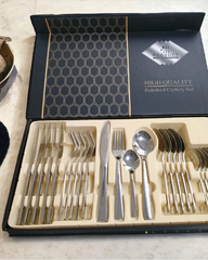 24-Piece Stainless Steel Cutlery Set