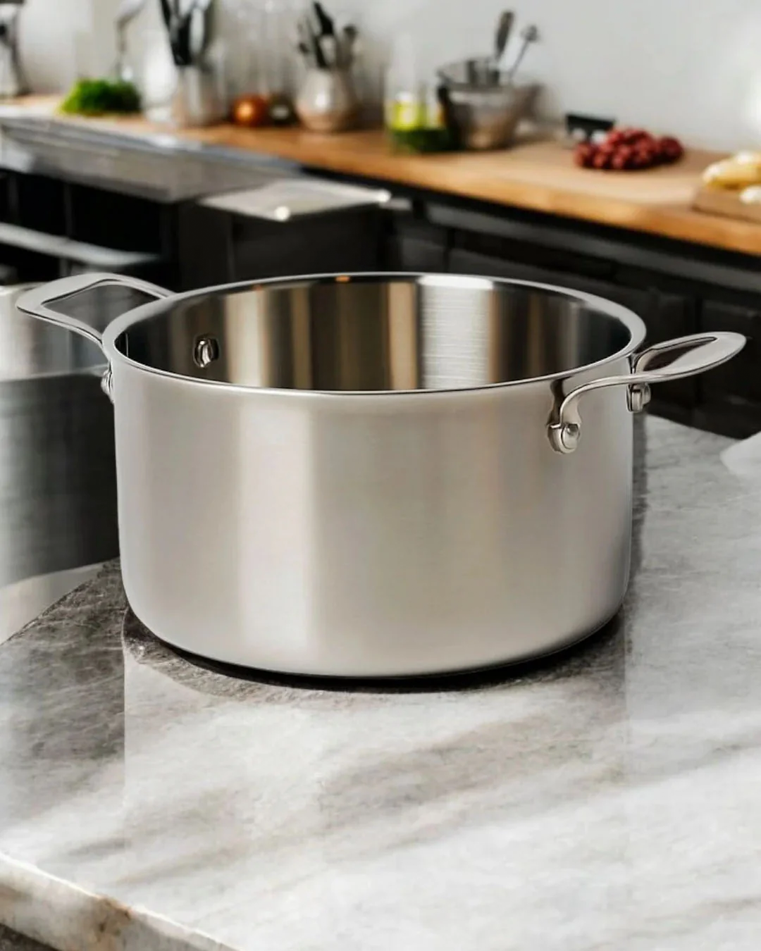 24cm Tri-Ply Stainless Steel Casserole (5.6L)