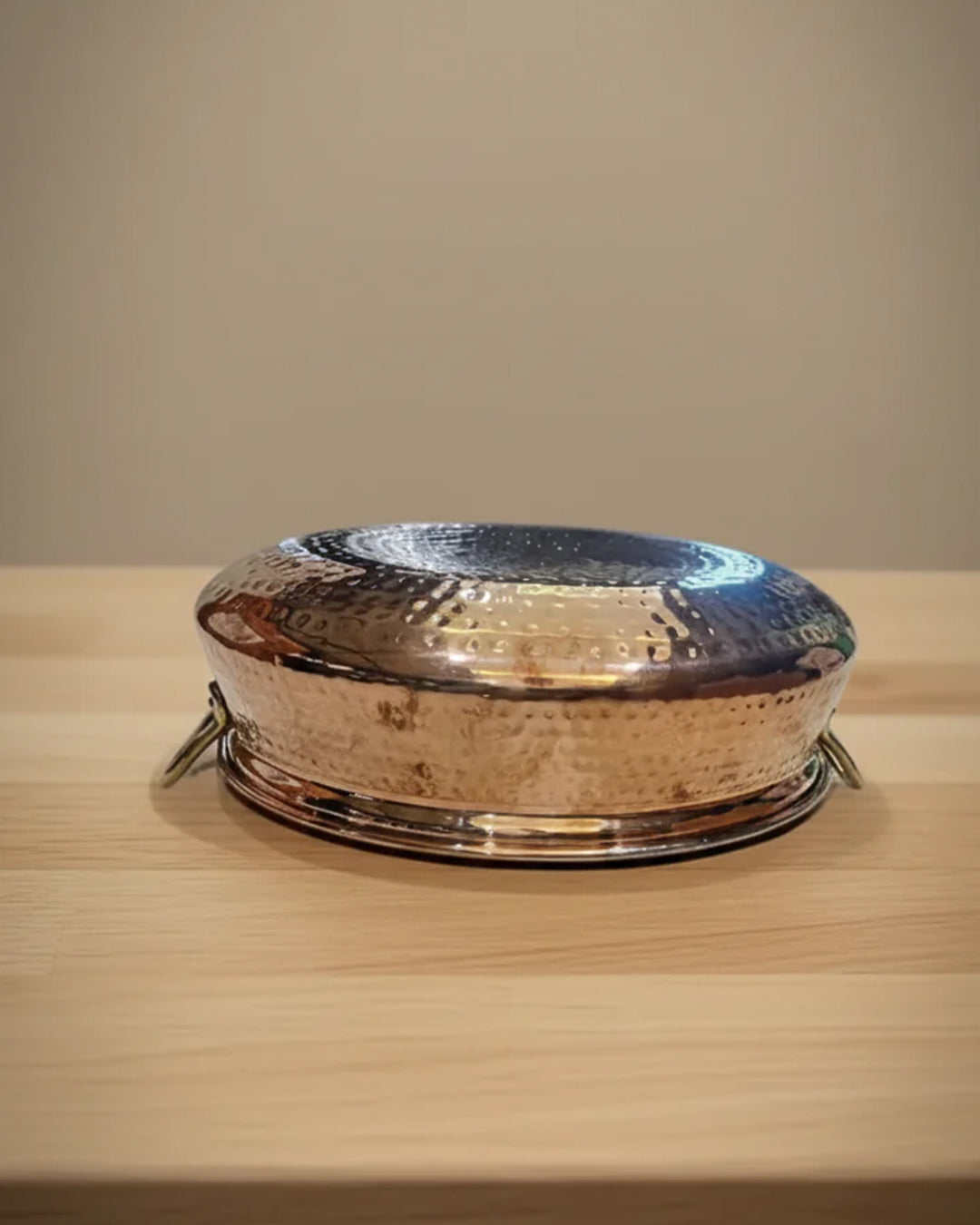 4.5L Handcrafted Copper Lagan Handi