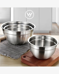5-Piece Stainless Steel Mixing Bowl Set with Lids