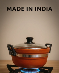 5L Clay Handi Pot with Glass Lid