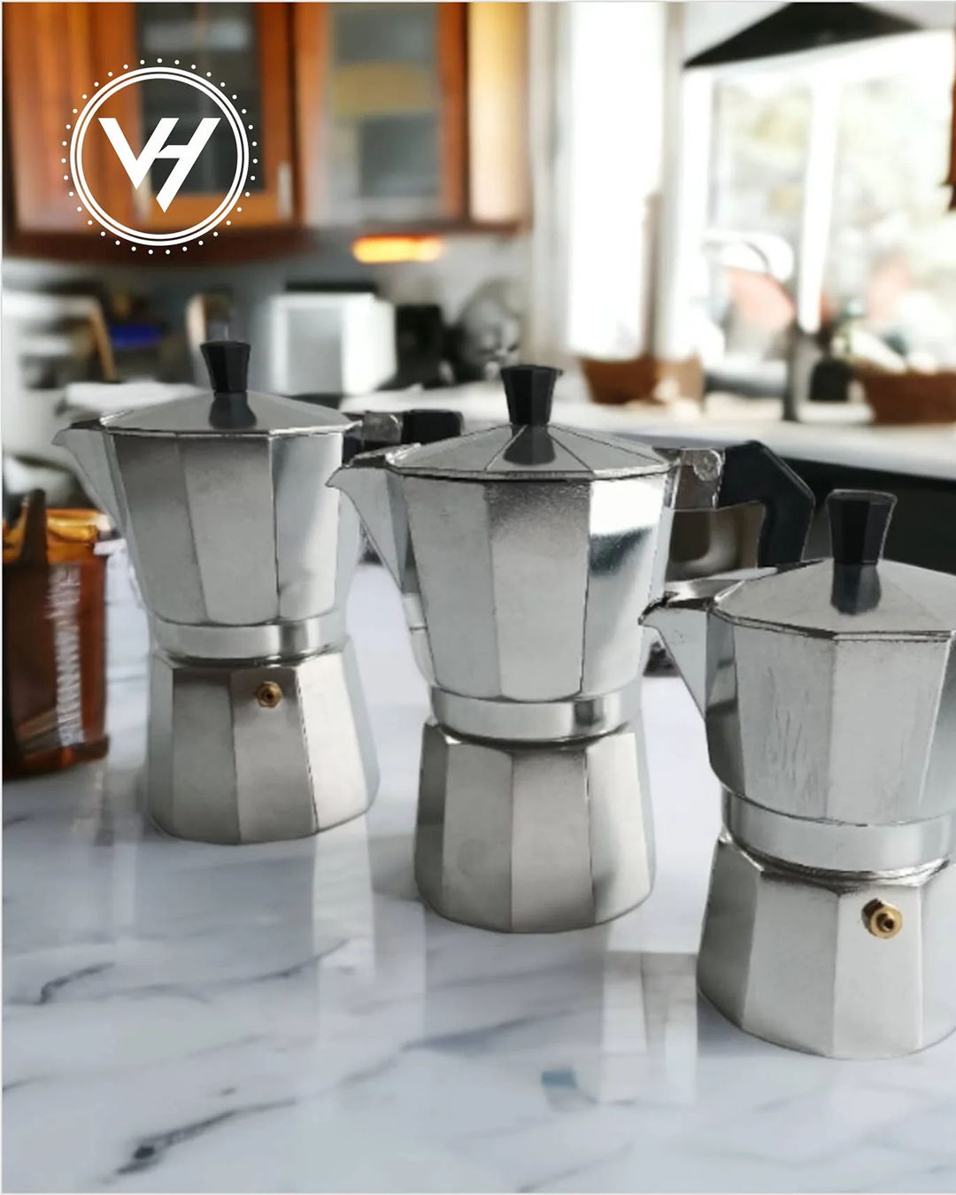 6-Cup Stovetop Moka Pot Espresso Maker