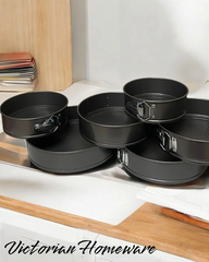 6-Piece Springform Cake Pan Set