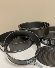 6-Piece Springform Cake Pan Set