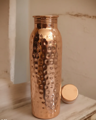 950ml Handcrafted Copper Water Bottle
