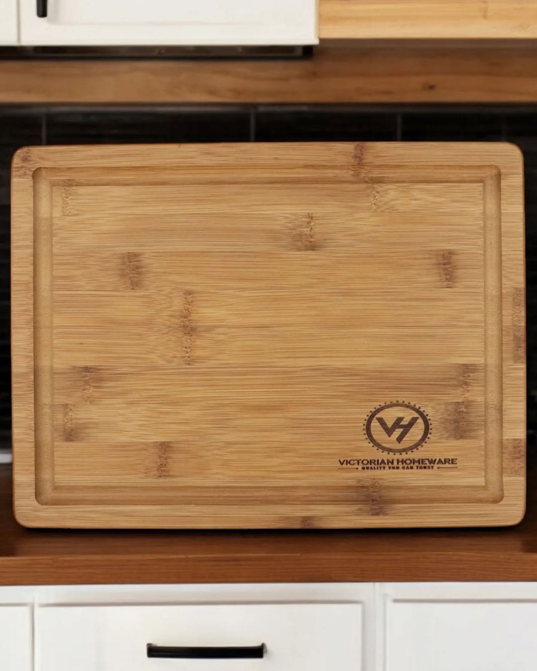 Carbonized Bamboo Cutting Board