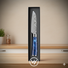 5-Piece Damascus Stainless Steel Knife Set