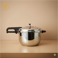 Tri-Ply Stainless Steel Pressure Cooker (4L & 6L)