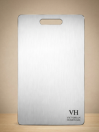 VH Premium 304 Stainless Steel Cutting Board – Hygienic & Durable