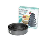 6-Piece Springform Cake Pan Set