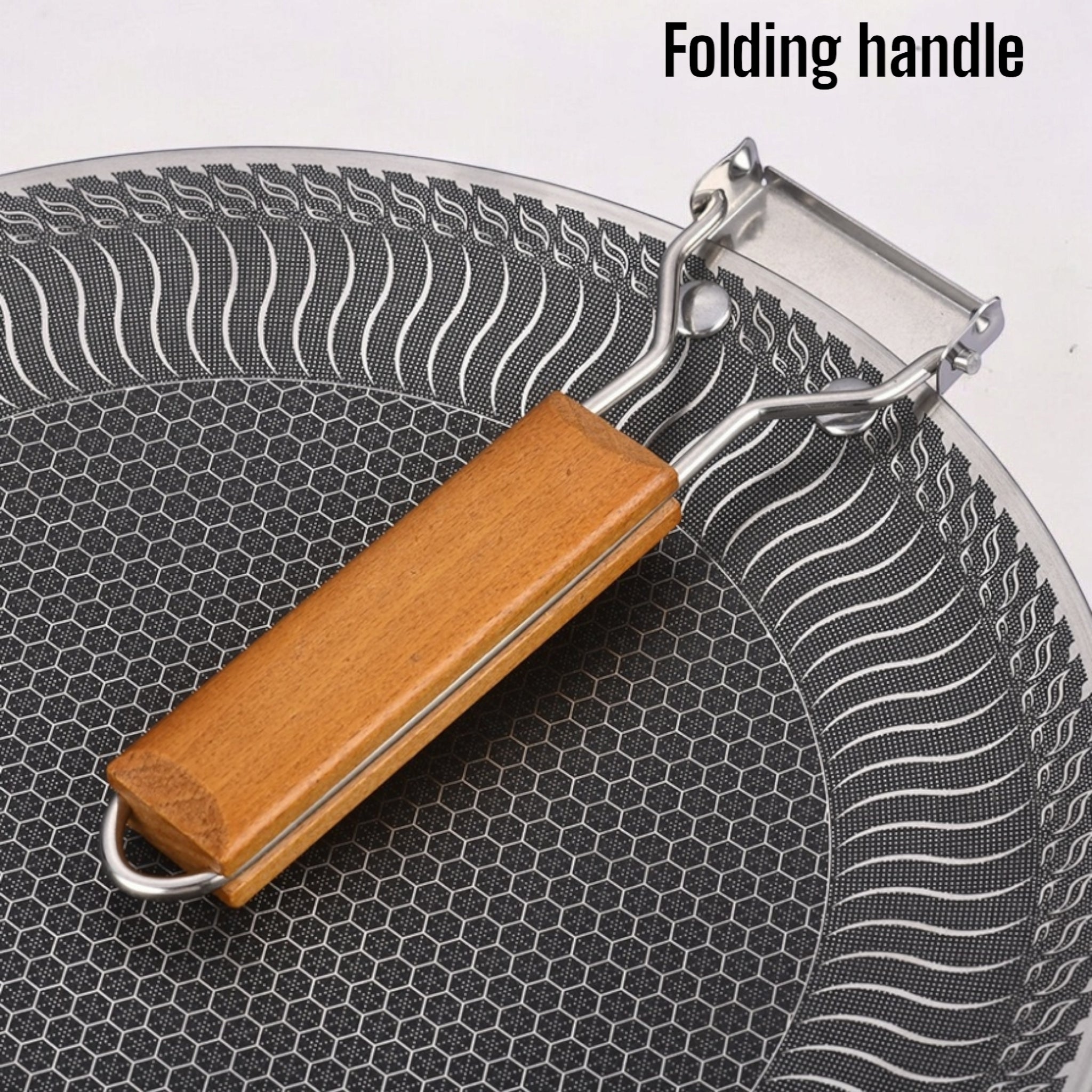 36.5cm Honeycomb Stainless Steel Grill Plate
