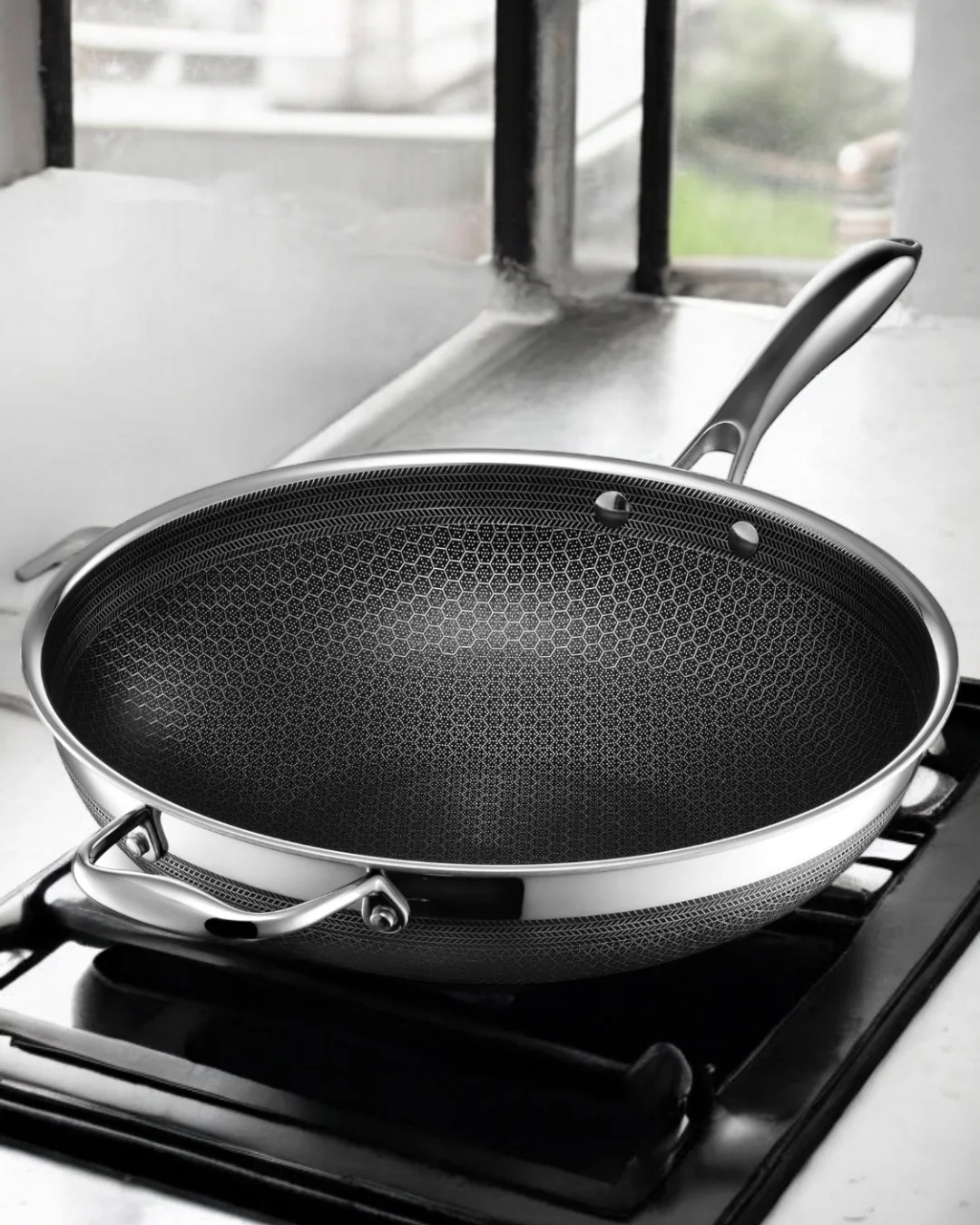 Premium Honeycomb & Tri-Ply Cookware Set