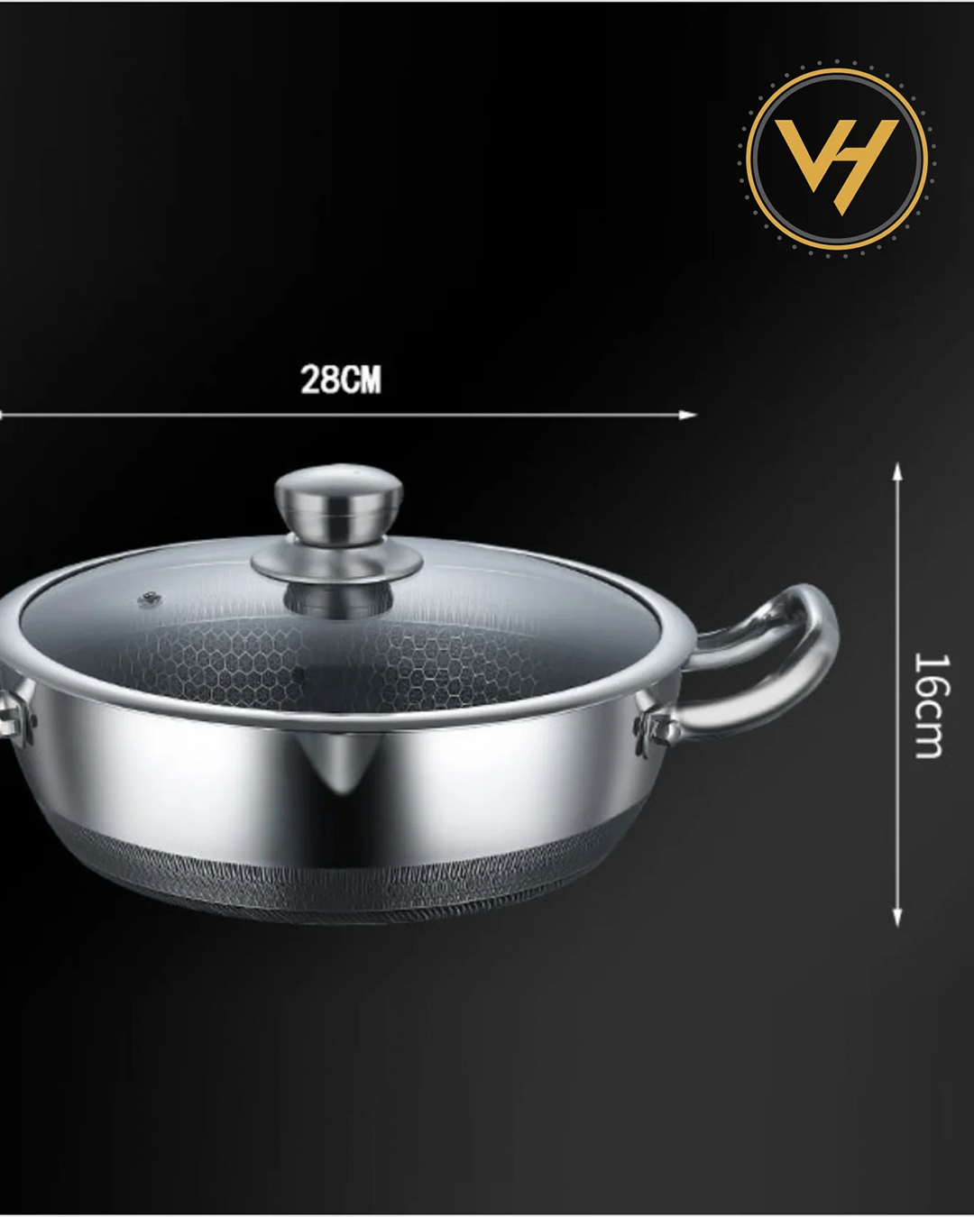 Premium Honeycomb & Tri-Ply Cookware Set