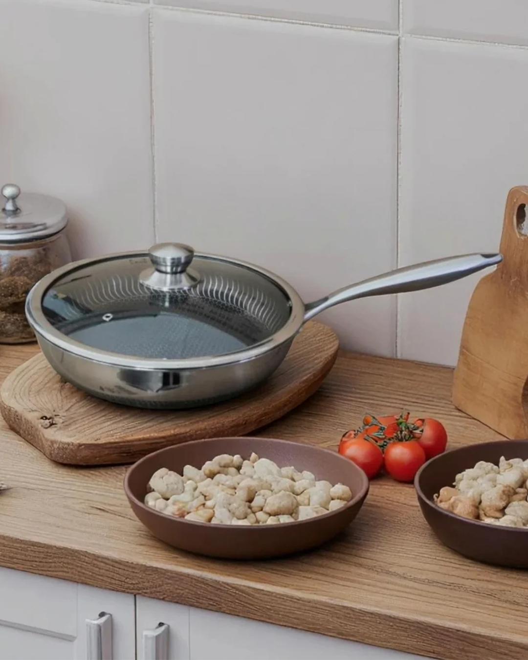 Premium Honeycomb & Tri-Ply Cookware Set