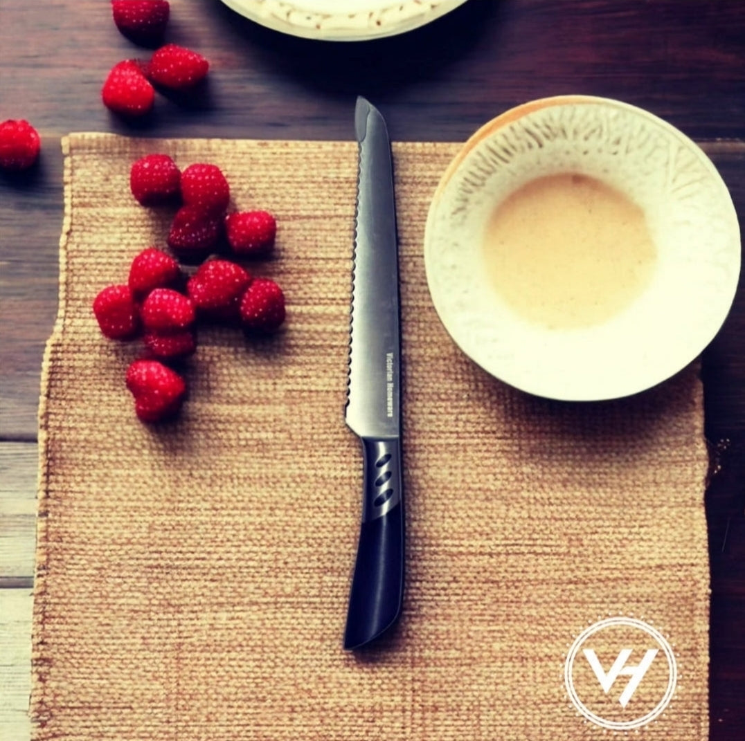 5-Piece Stainless Steel Knife Set (ABS Handles)