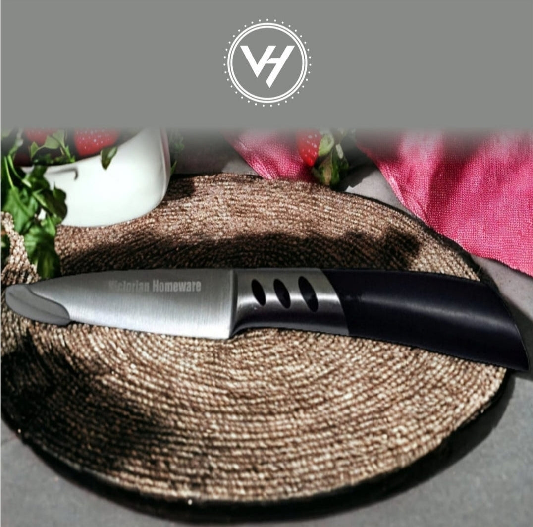 5-Piece Stainless Steel Knife Set – ABS Handle