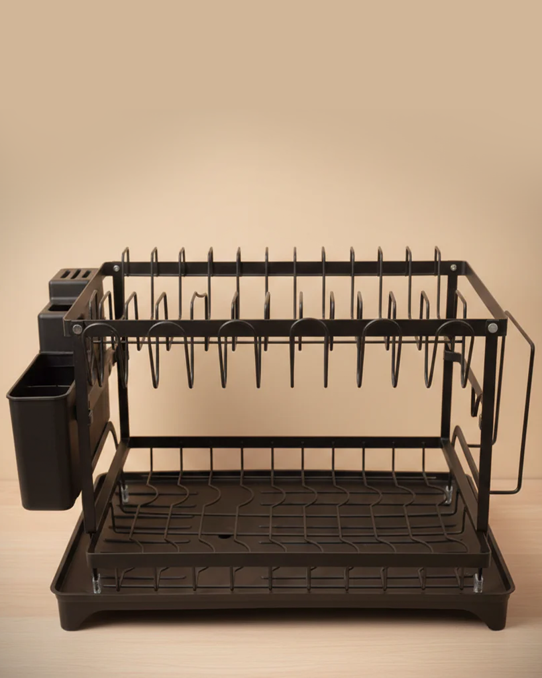 Stainless Steel Dish Drying Rack with Drip Tray