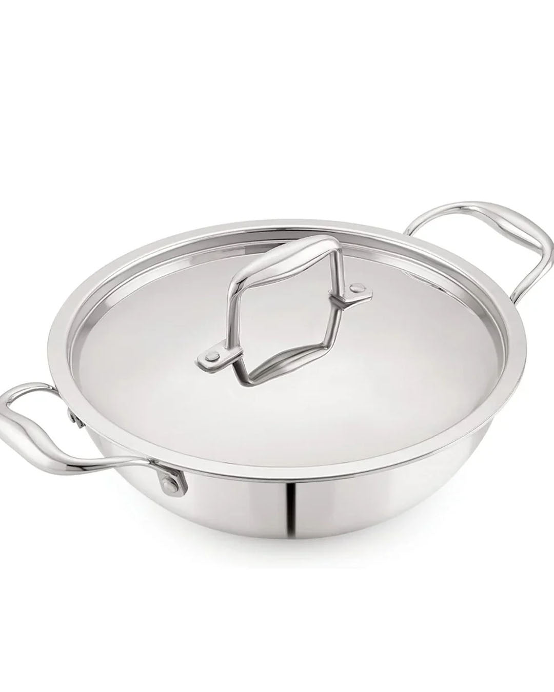 Tri-Ply Stainless Steel Wok Combo Set (28/30/32cm)