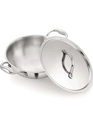 Tri-Ply Stainless Steel Wok Combo Set (28/30/32cm)