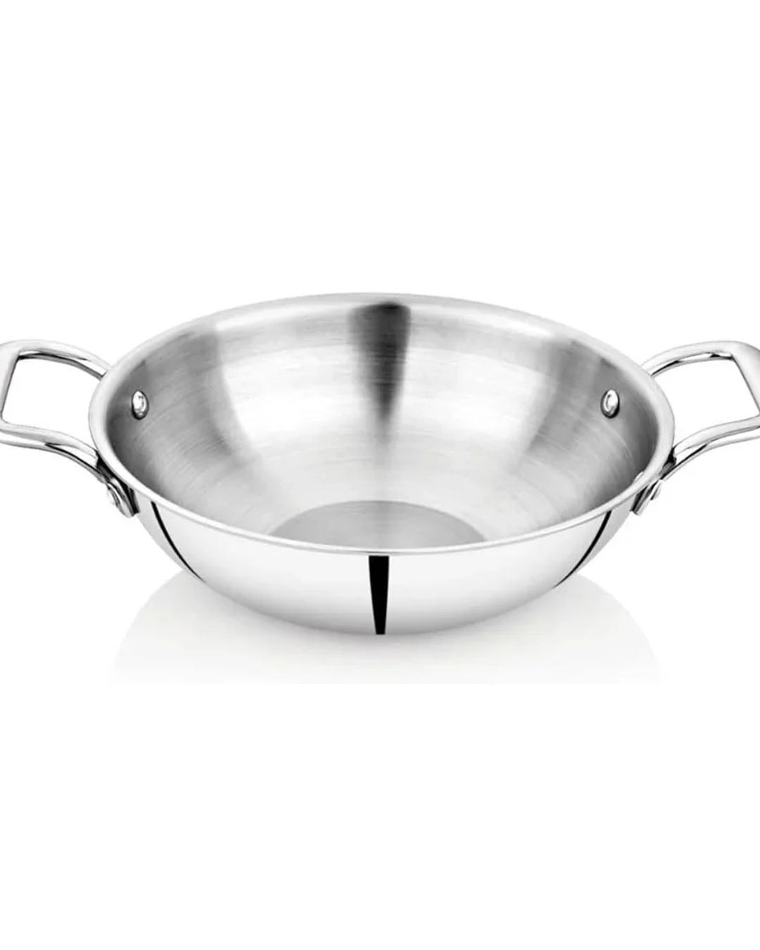 Tri-Ply Stainless Steel Wok Combo Set (28/30/32cm)